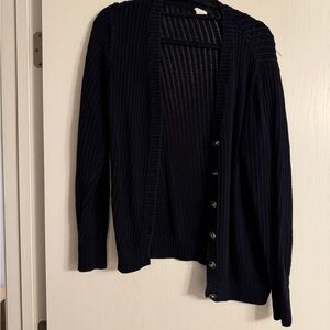 J. Crew Navy Knit Sweater